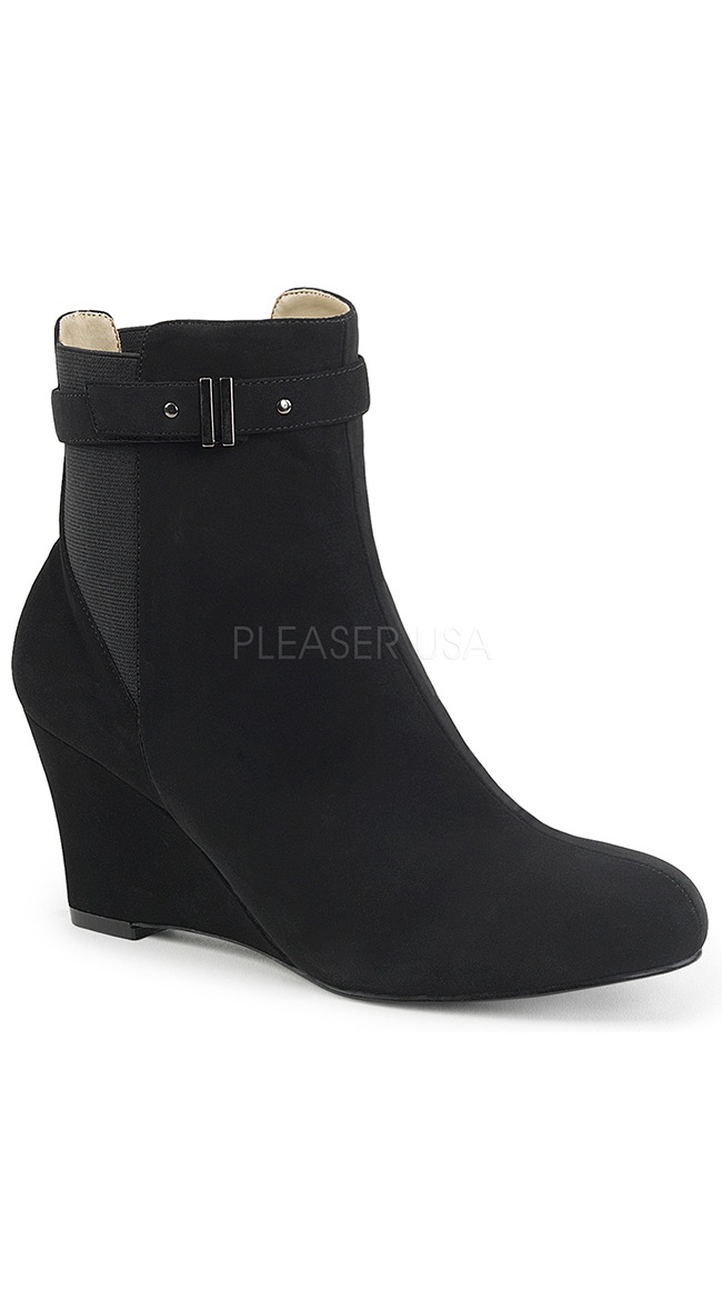 3" Basic Chic Ankle Boot by Pleaser