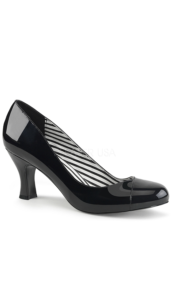 3" Curved Heel Pump by Pleaser