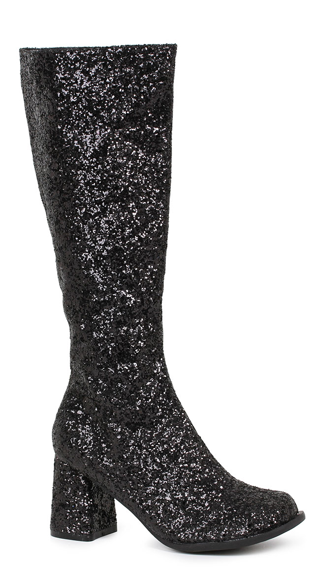 3" Glittering Go-Go Boots by Ellie Shoes