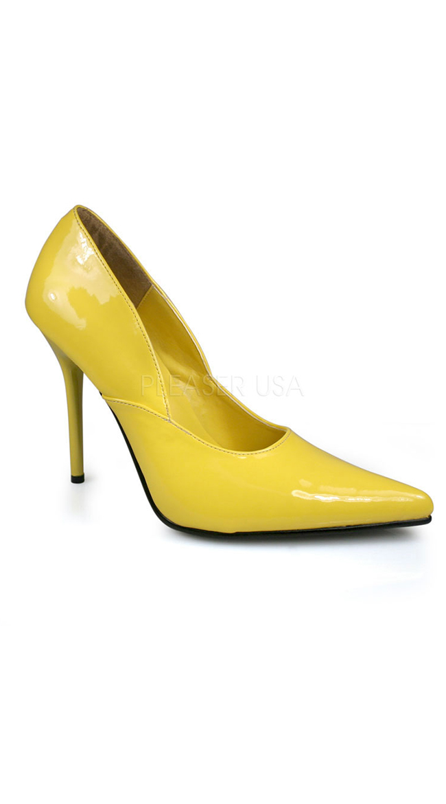 4 1/2" Pointed-toe Class Pump by Pleaser