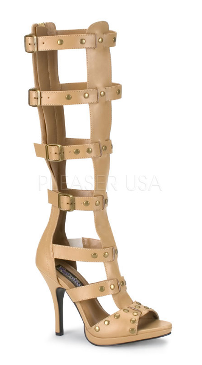 4 Inch Gladiator Sandals by Pleaser