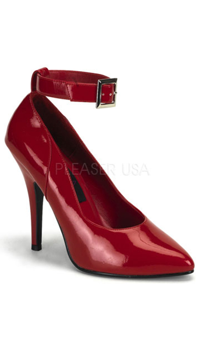 5 Inch Ankle Strap Pump by Pleaser