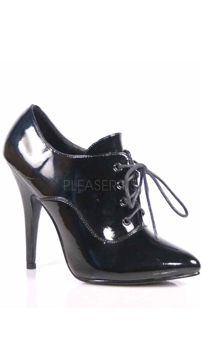 5 Inch Oxford Lace Up Pump by Pleaser
