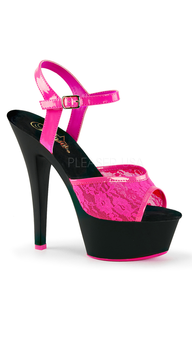 6" Ankle Strap Sandal by Pleaser