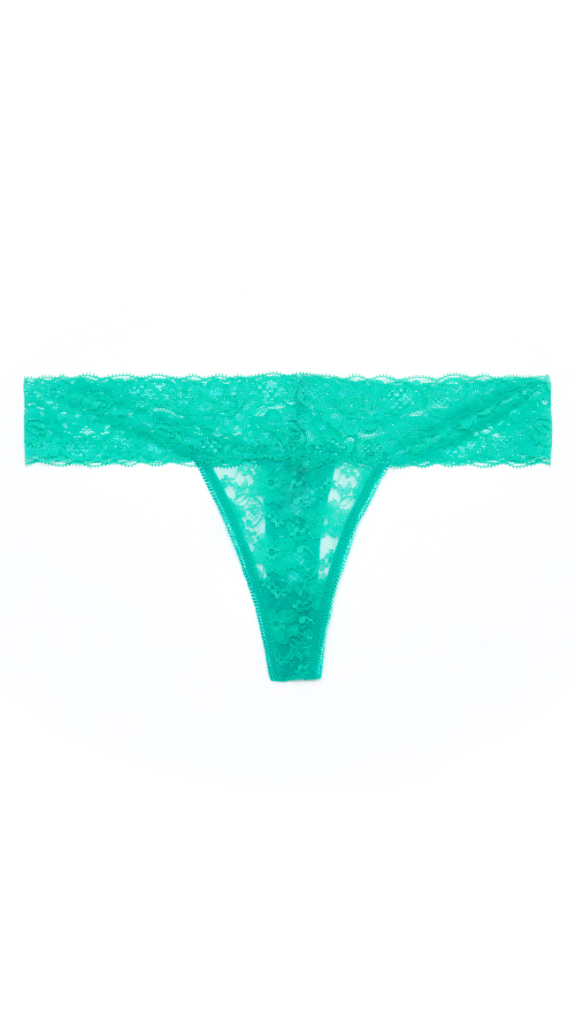 Basic Lace Thong Panty by Yandy