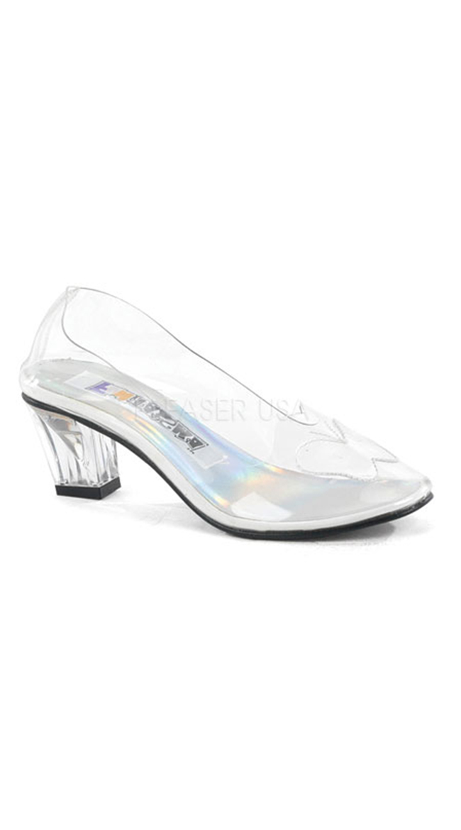 Crystal Slipper with 2" Heel by Pleaser
