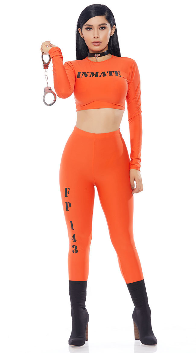 Cuff Me Up Inmate Costume by Forplay