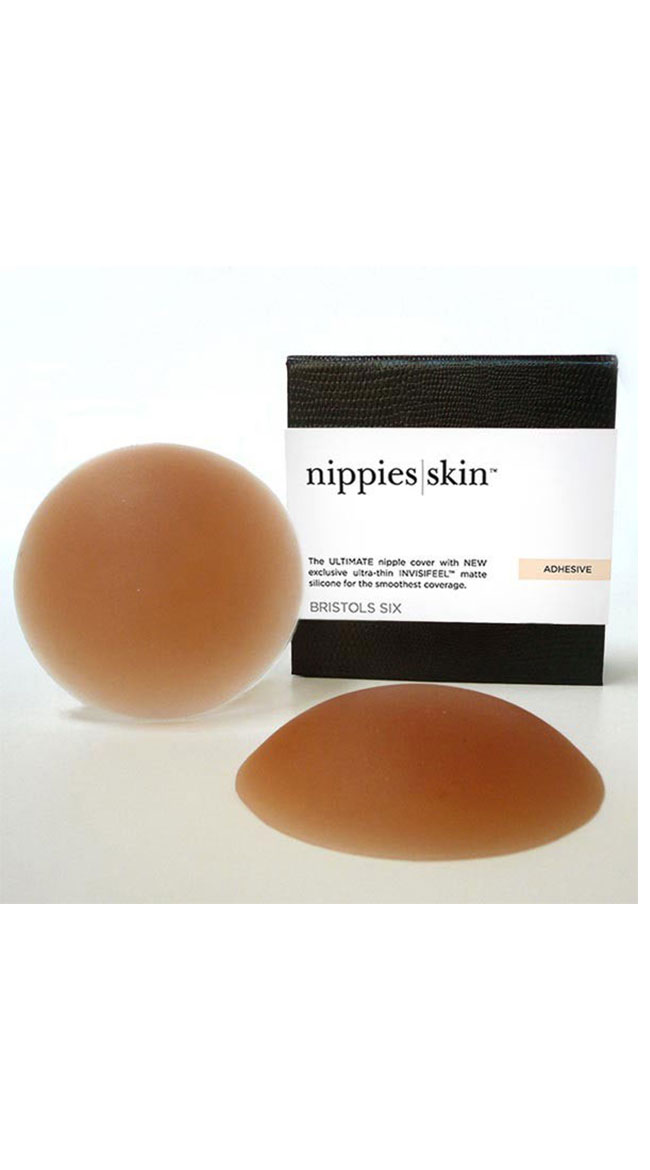 Dark Silicone Nippies by Entrenue - sexy lingerie