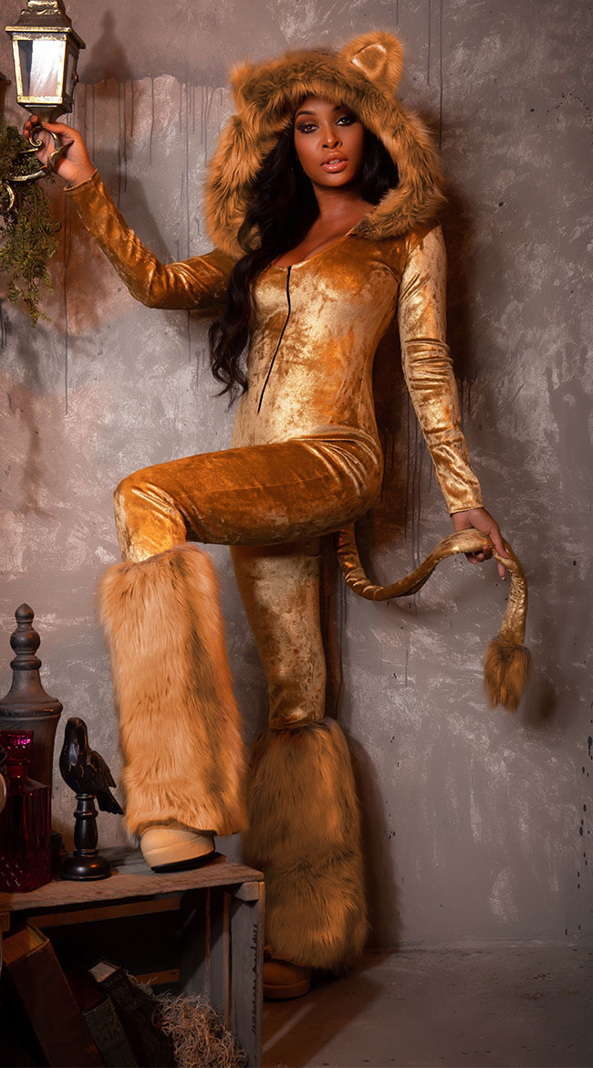 Deluxe Lion Costume by Yandy Judy
