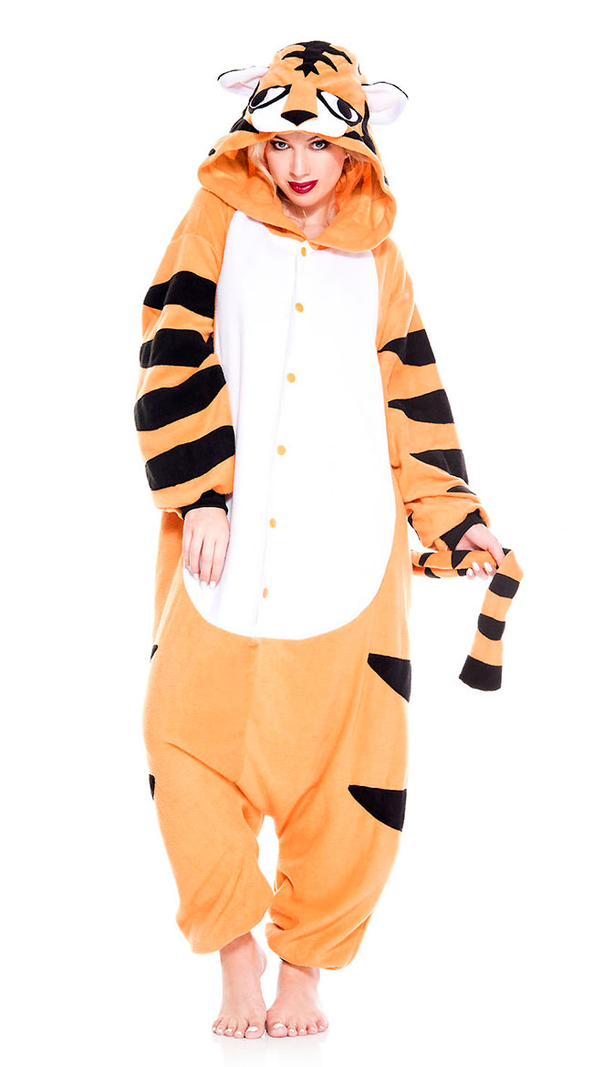 Easy Tiger Onesie Costume by Music Legs - sexy lingerie