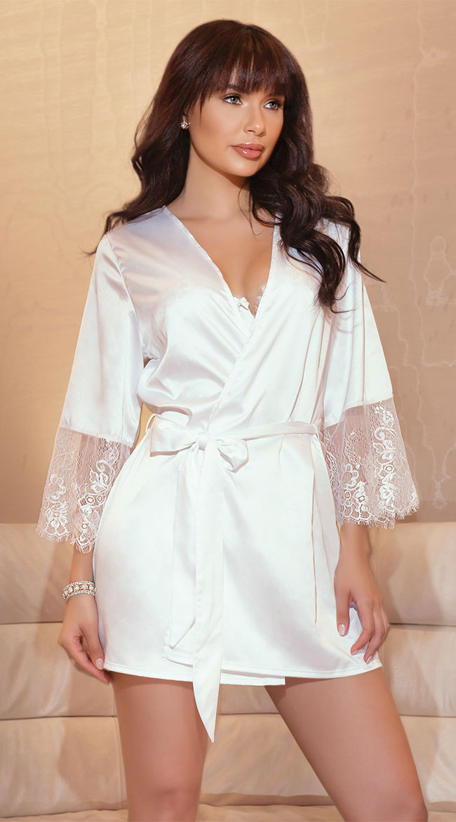 Elegant Bridal Robe by Coquette