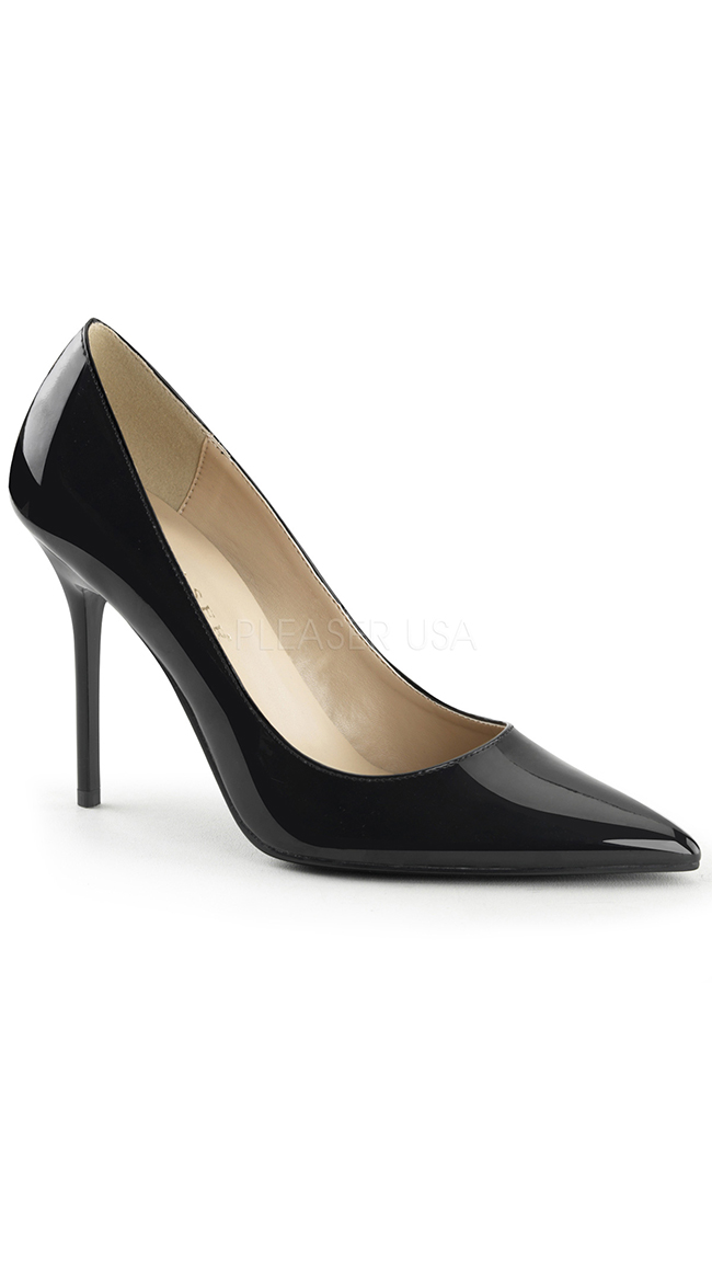 Elongated Classic Pointed Toe Pump by Pleaser