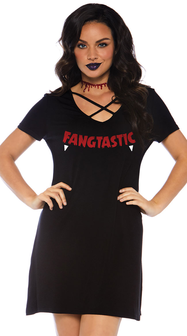 Fangtastic Jersey Dress by Leg Avenue