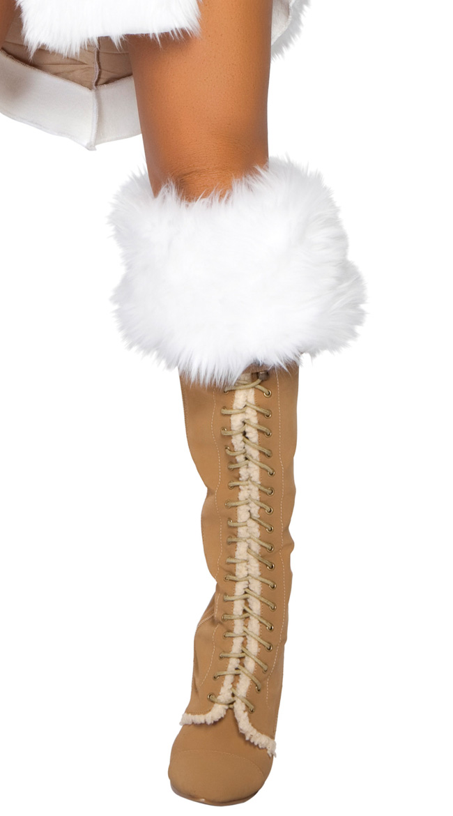 Fur Boot Cuffs by Roma / Boot Cuffs With Fur