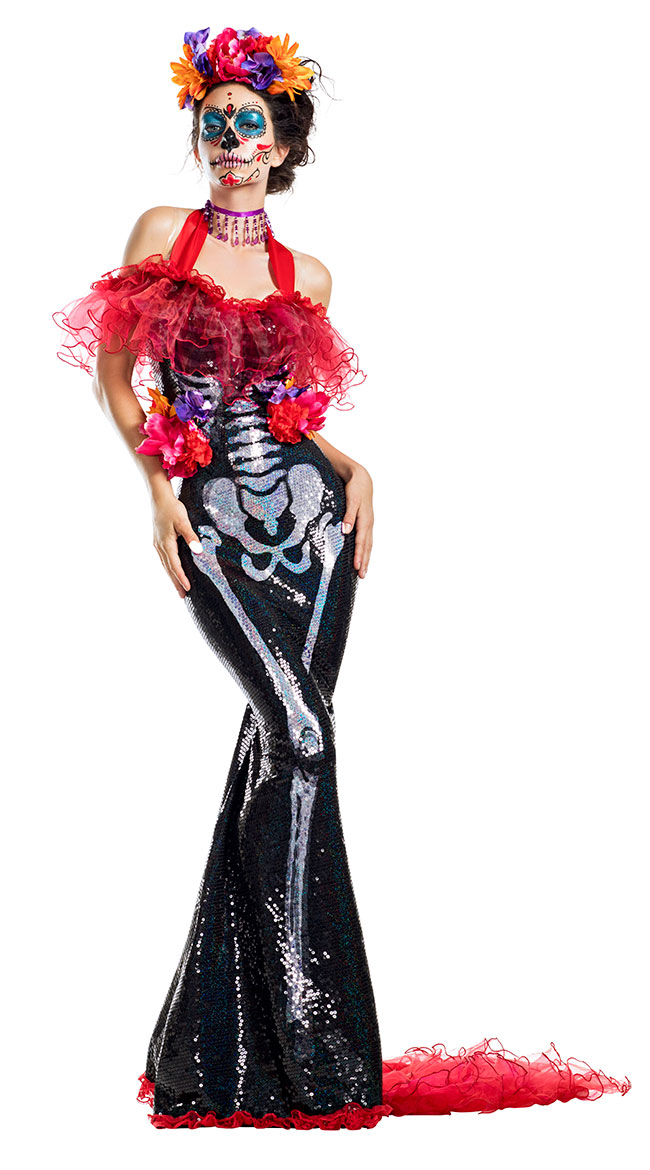 Glamour Muerta Costume by Party King