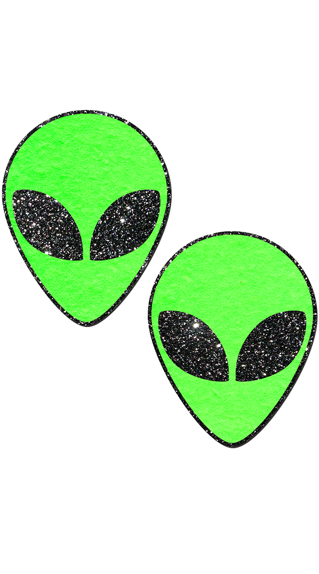 Glitter Alien Pasties by Pastease
