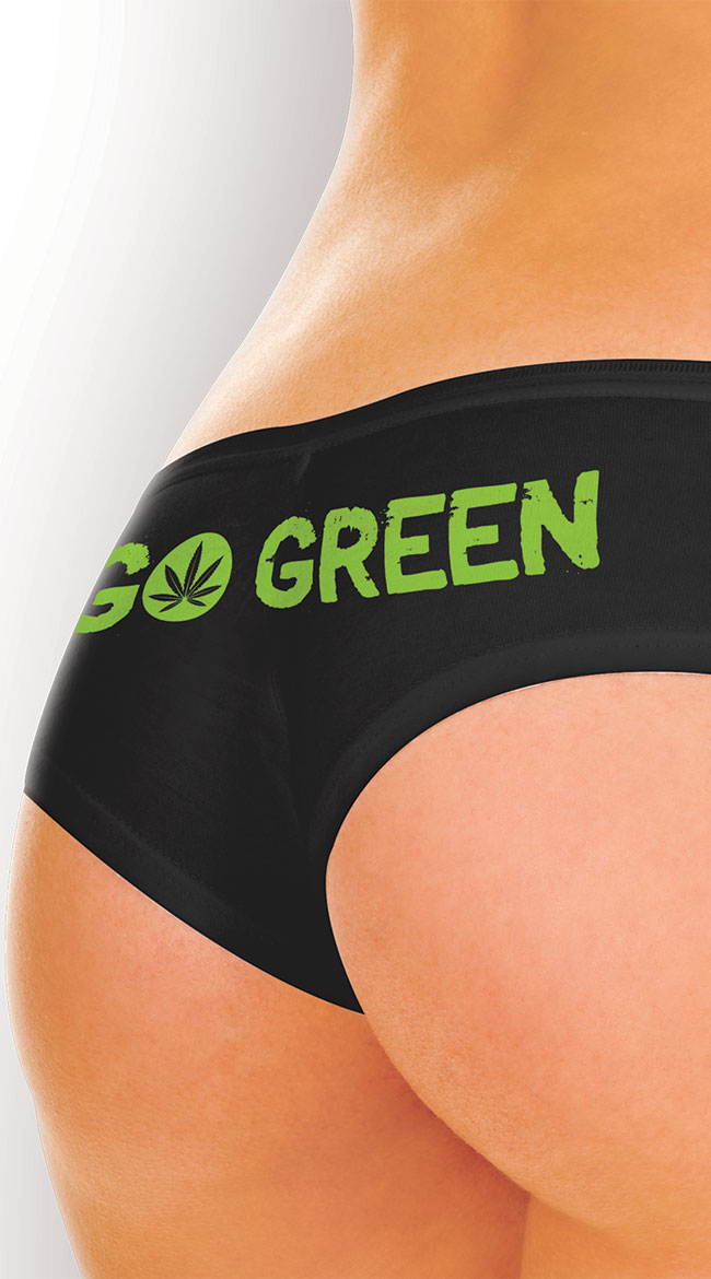 Go Green Booty Shorts by XGEN Products