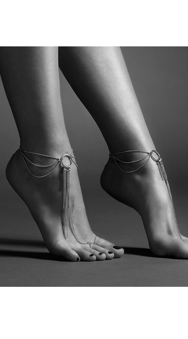 Gold Magnifique Foot Chain by Entrenue - sexy lingerie