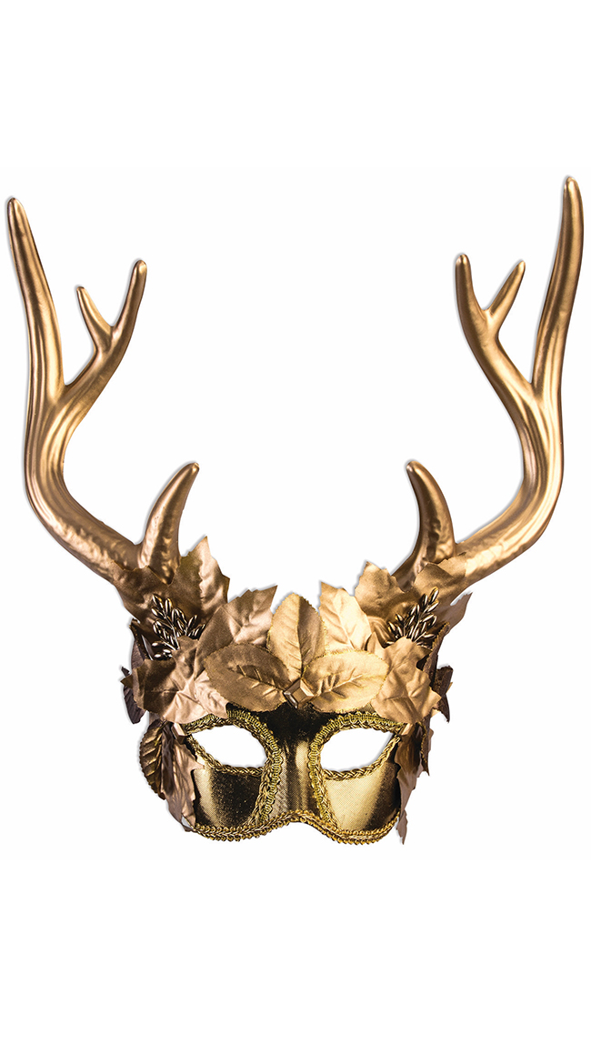 Golden Faun Mask by Forum Novelties - sexy lingerie