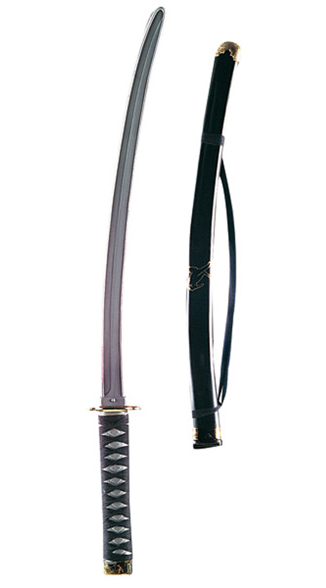 Japanese Ninja Sword Accessory by Rubies Costumes / Sword Fighter Costume Accessory