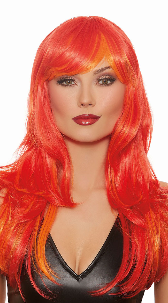 Layered Flame Wig by Dreamgirl