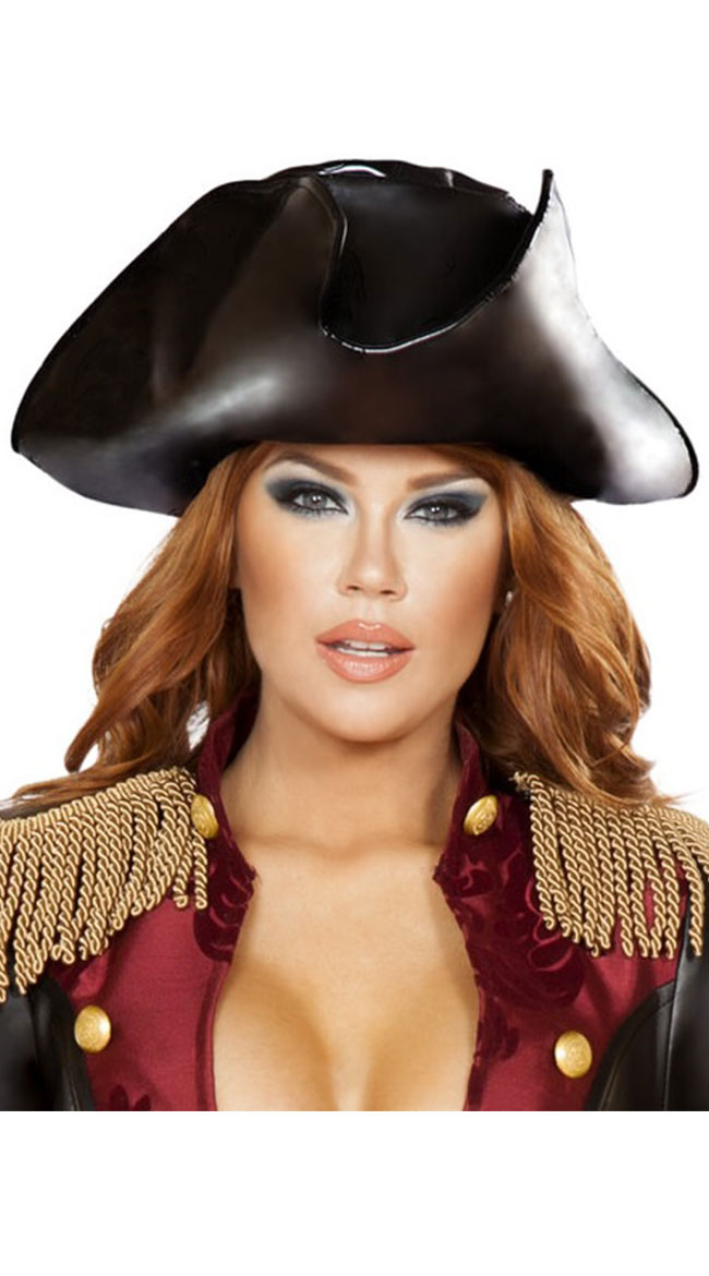 Leatherette Pirate Hat by Roma