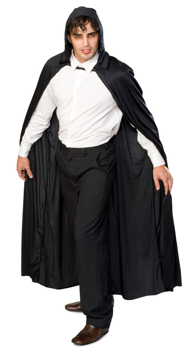 Long Hooded Cape by Rubies Costumes