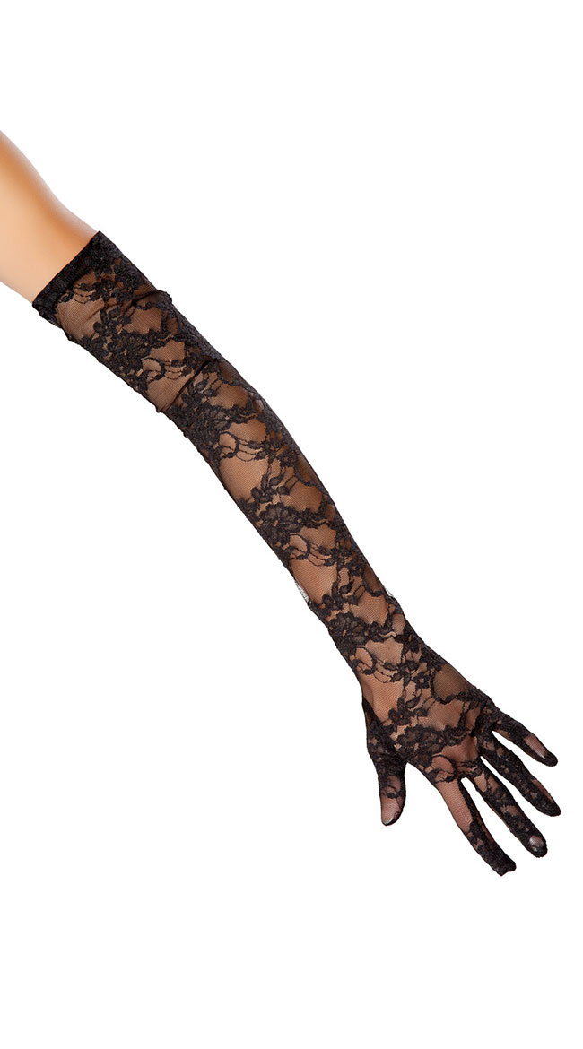 Long Lace Gloves by Roma