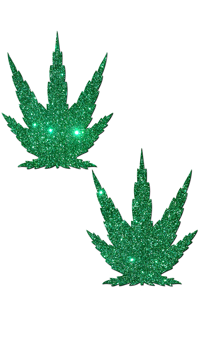 Mary Jane Pot Leaf Pasties by Pastease