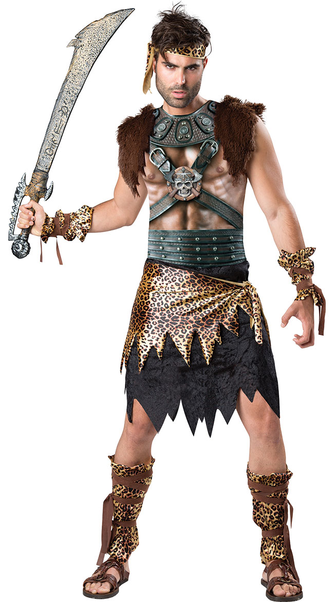 Men's Barbarian Warrior Costume by In Character Costumes