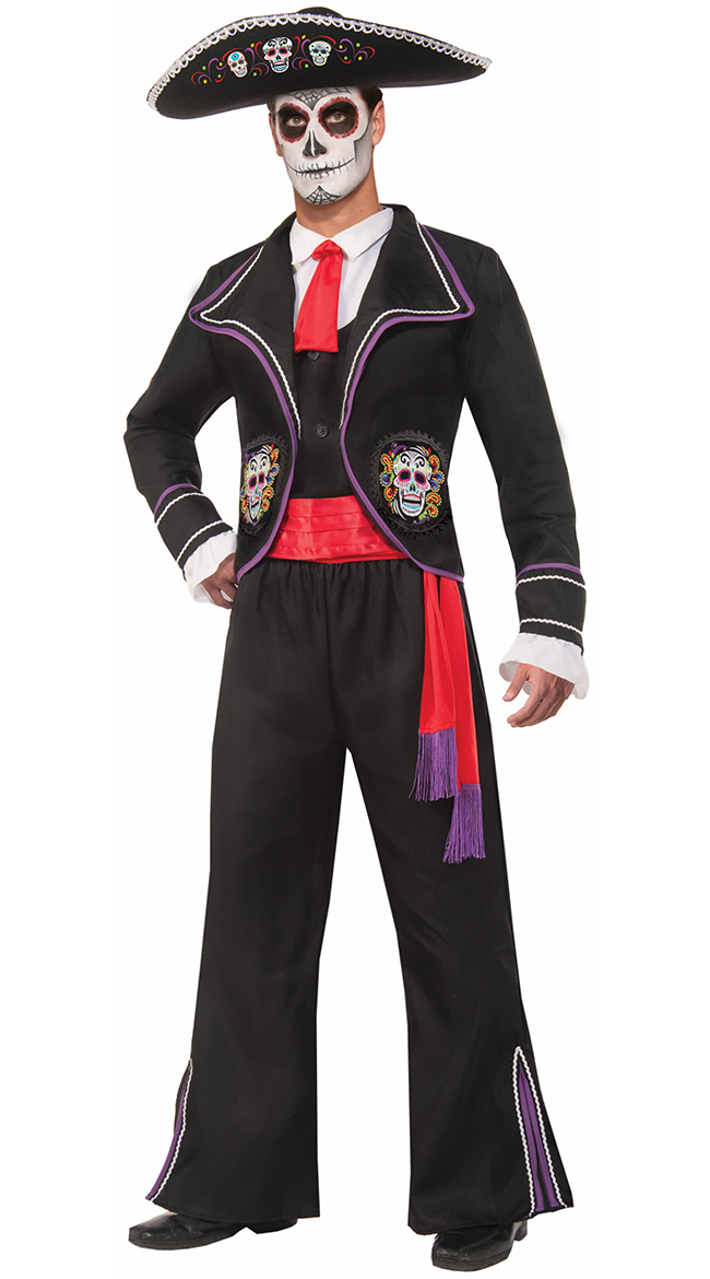 Men's Day Of The Dead Costume by Forum Novelties