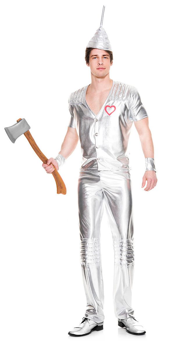 Men's Heartless Tin Costume by Music Legs