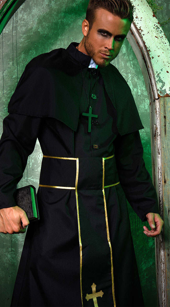 Men's Heavenly Priest Costume by Leg Avenue
