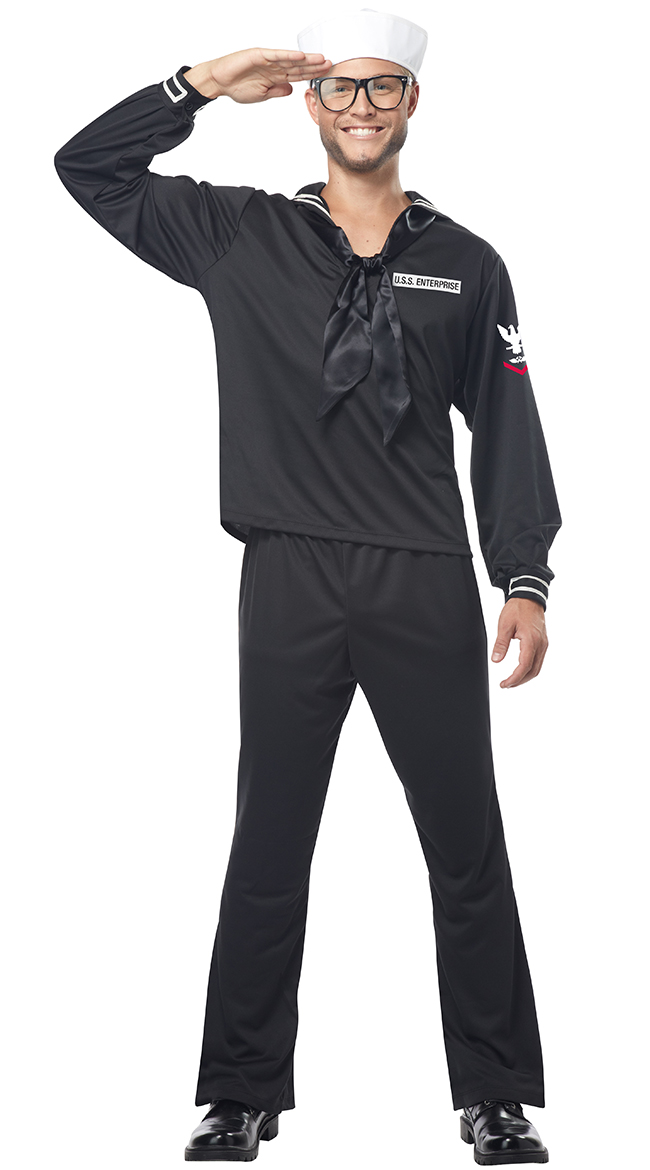 Men's Navy Sailor Costume by California Costumes