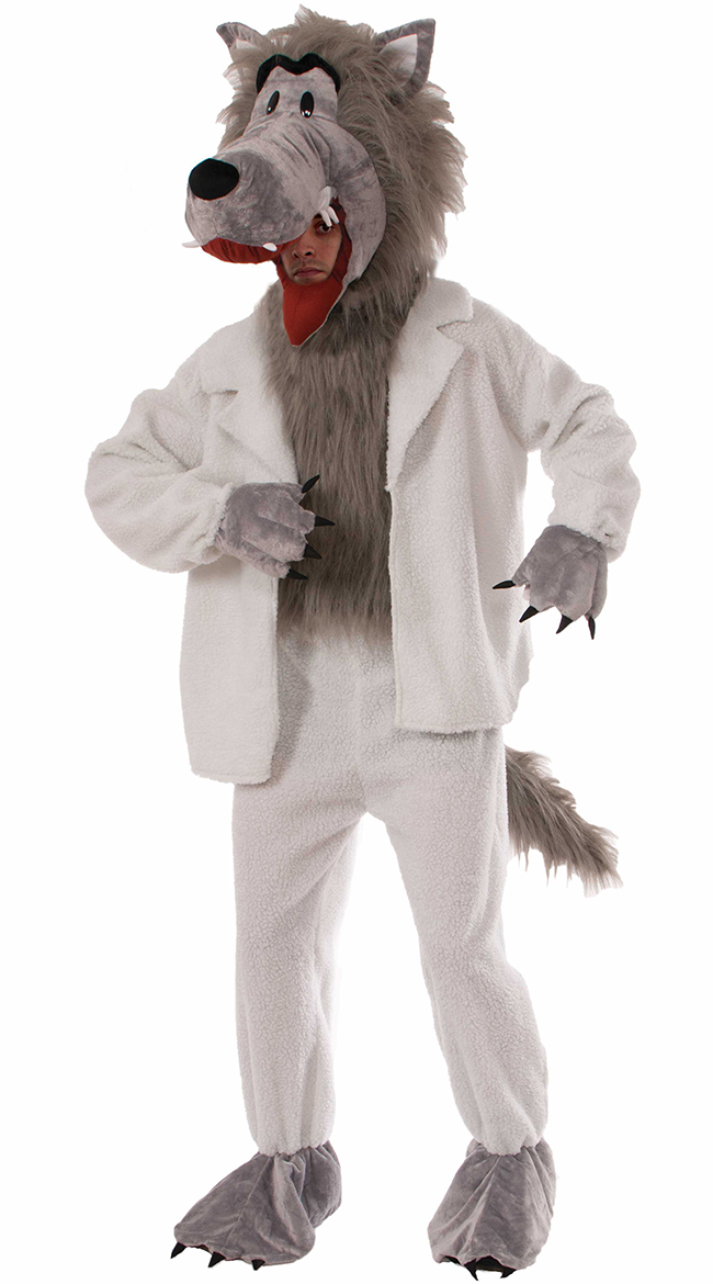 Men's Sheep Impersonator Costume by Forum Novelties, Gray / Big Bad Wo...