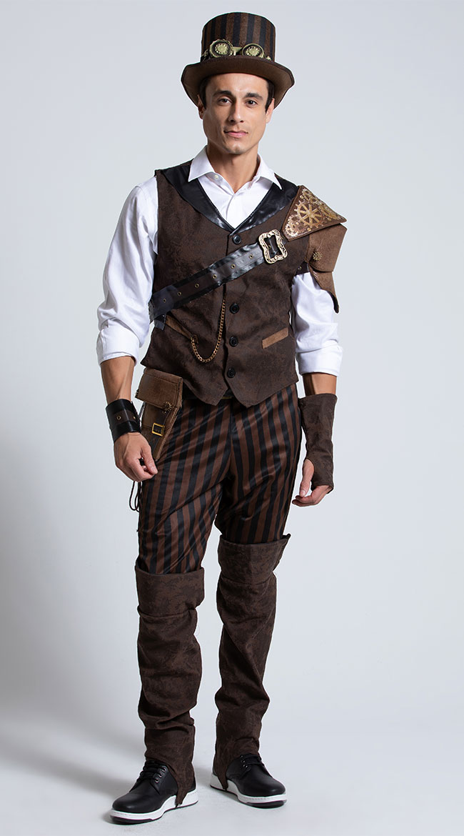 Men's Steampunk Adventurer Costume by California Costumes