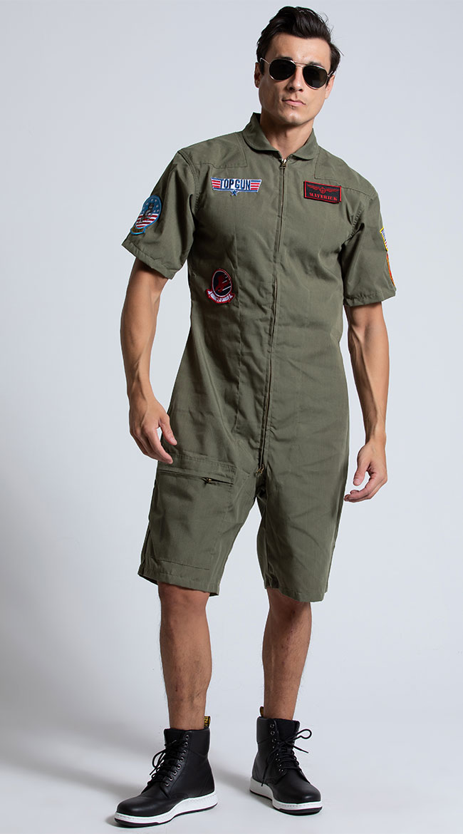 Men's Top Gun Flight Suit by Leg Avenue