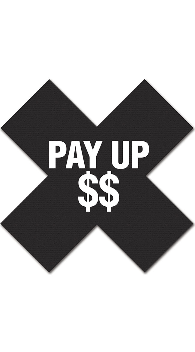 Pay Up Cross Pasties Pack by XGEN Products