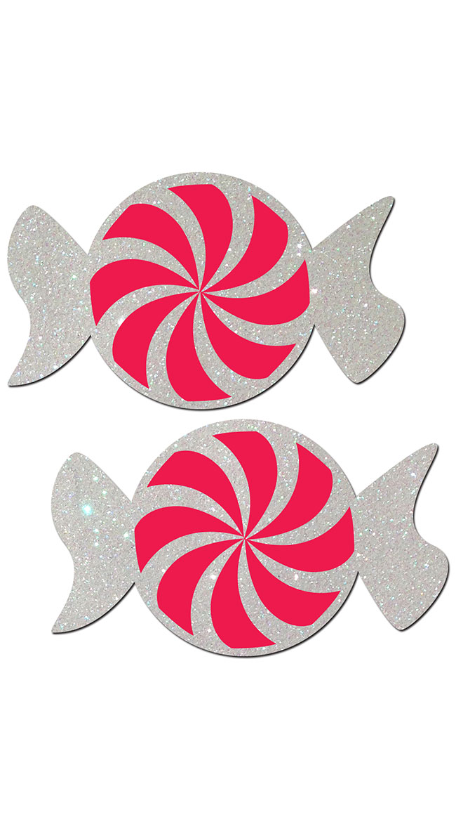 Peppermint Glitter Pasties by Pastease