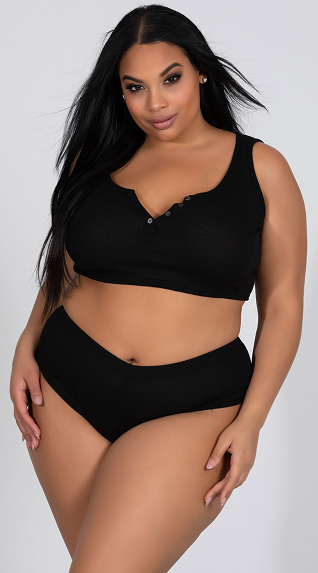 Plus Size Cozy and Sexy Lounge Set by Roma