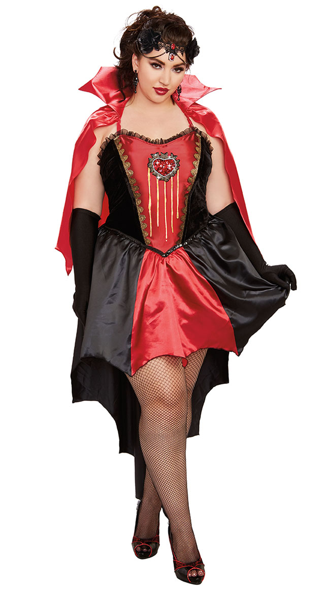 Plus Size Drop Dead Beautiful Costume by Dreamgirl
