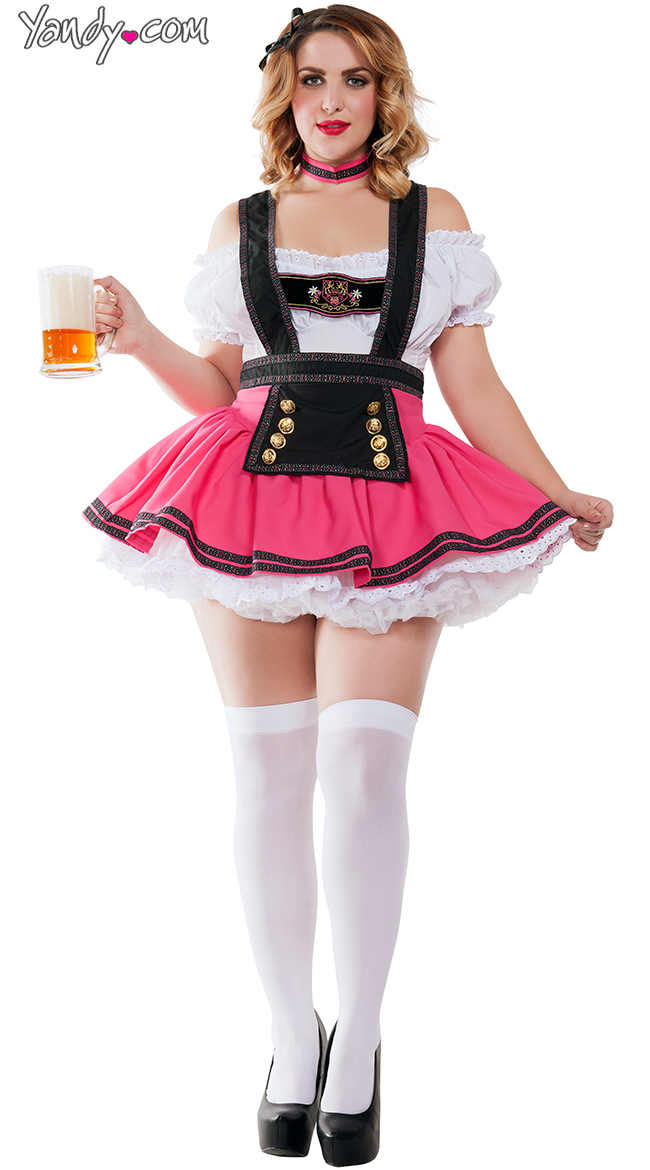 Plus Size Fancy Beer Girl Costume by Starline
