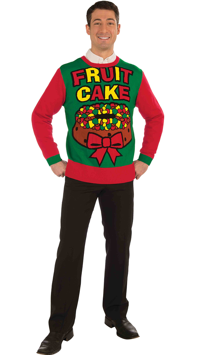 Plus Size Fruit Cake Ugly Sweater by Forum Novelties