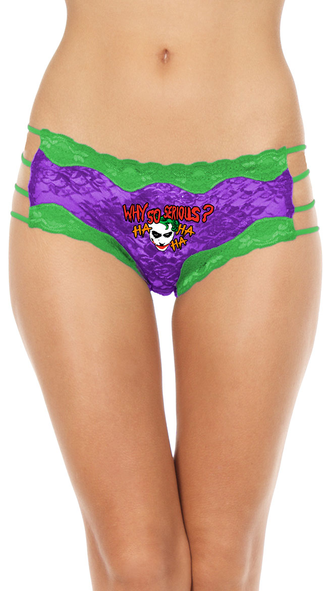 Plus Size Joker Hipster Panty by XGEN Products