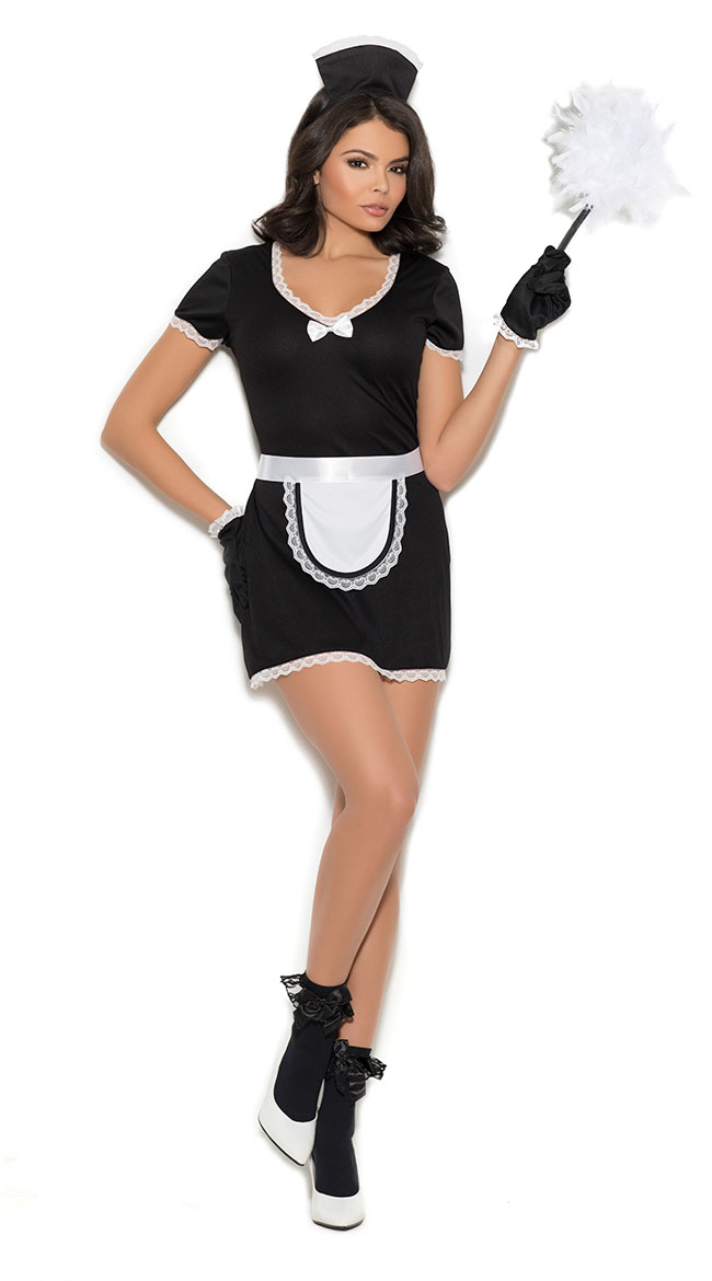 Plus Size Maid To Clean Costume by Elegant Moments