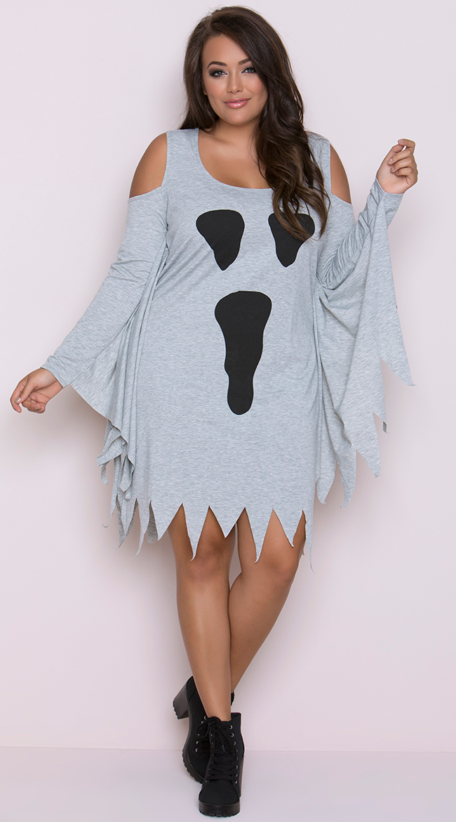 Plus Size Sexy Ghost Costume by Leg Avenue