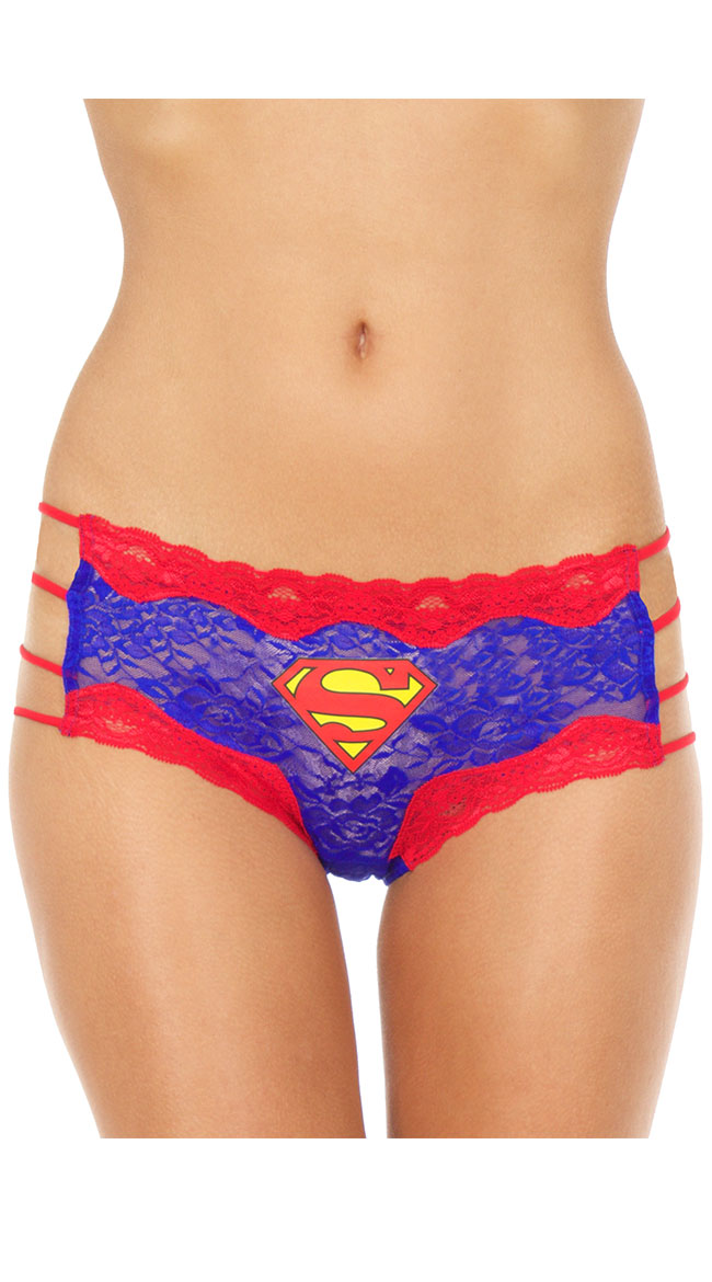 Plus Size Superman Hipster Panty by XGEN Products