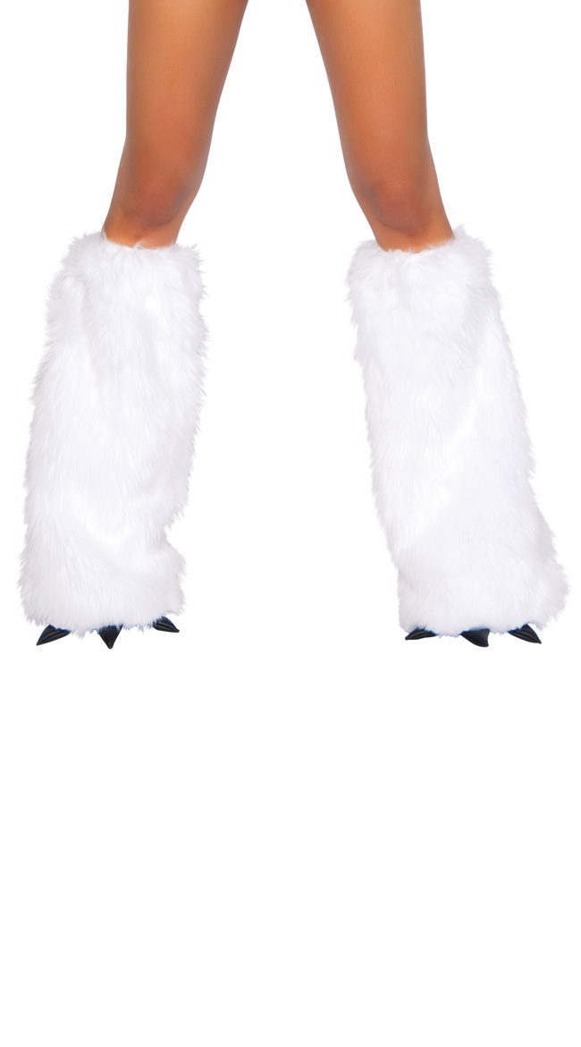 Polar Bear Leg Warmers by Yandy Judy