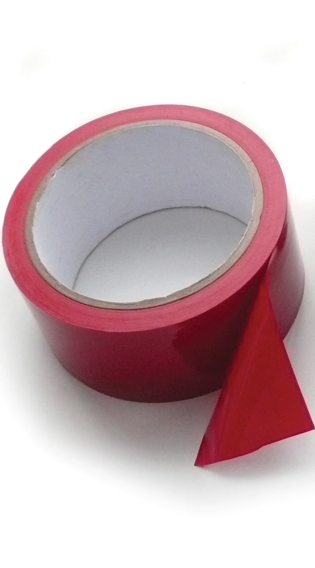 Red Bondage Tape by Entrenue / Tape Bondage