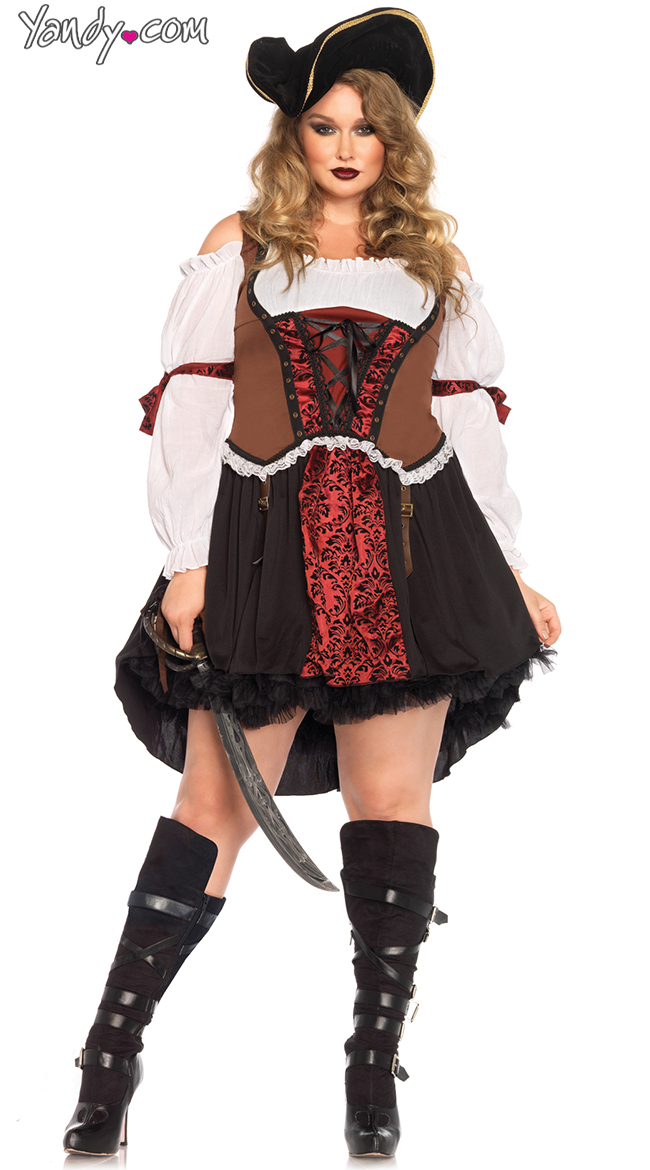 Ruthless Pirate Wench Costume by Leg Avenue